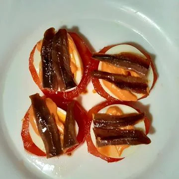 Easy to make appetizer. Stock Photos