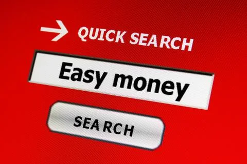 Easy money Stock-Illustration