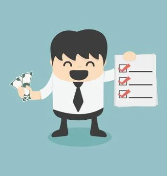 Easy money Stock Illustration