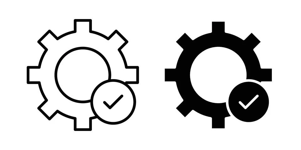 Easy setup icon vector design. EPS10 イラスト素材
