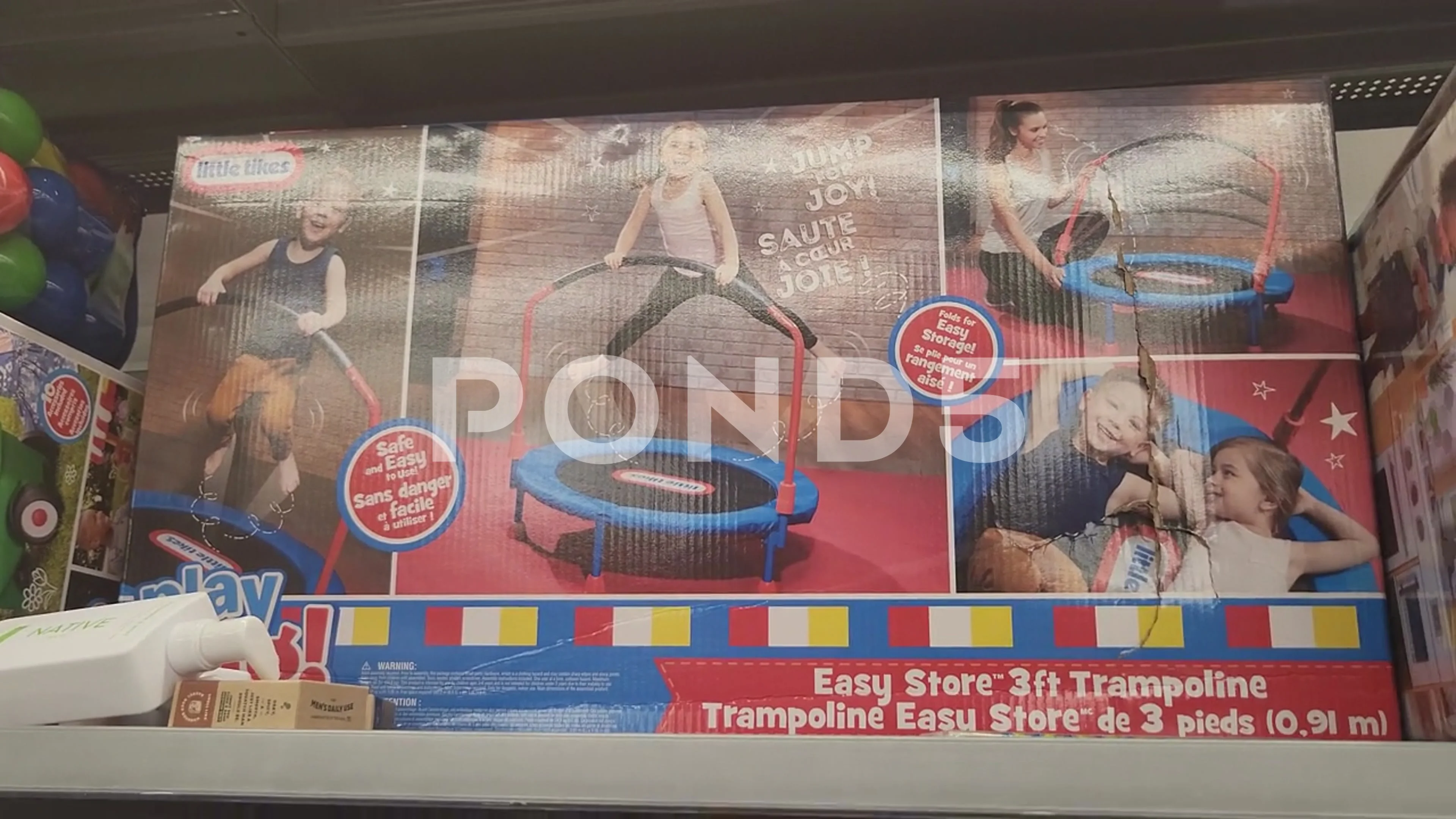 Easy store outlet trampoline