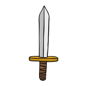 Easy sword Stock Illustration