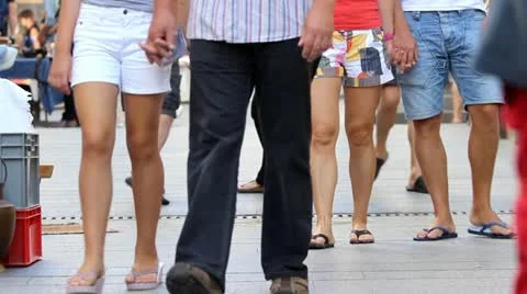 Easy walking Stock Footage 12245788