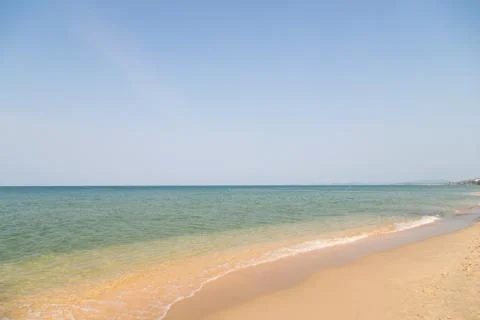 Easy wave on the ocean Stock Photos