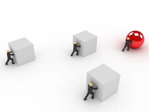 Easy Way Stock Illustration