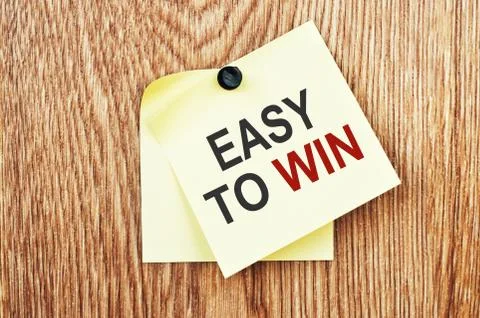 Easy to Win Stock Photos
