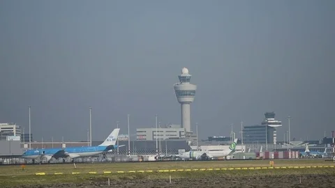 Easyjet passenger airplane take off. Stock Footage 72755488