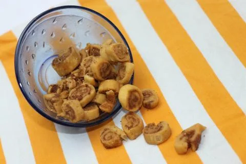 Eat this snack with tea Stock Photos