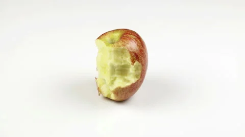 Eating an apple - time-lapse Stock-Footage 42428931