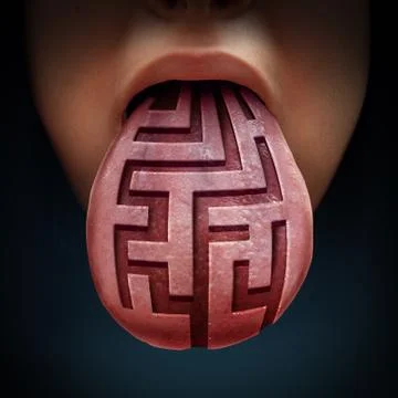 Eating Disorder Concept Иллюстрация