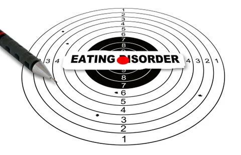 Eating disorder Stock Illustration