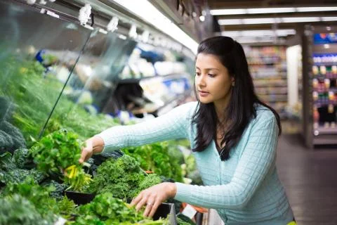 Eating healthy Stock-Fotos