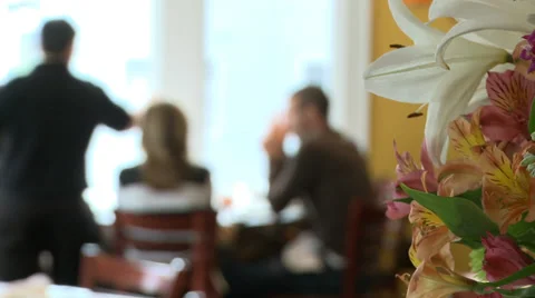 Eating out (3 of 3) Stock Footage 35344468