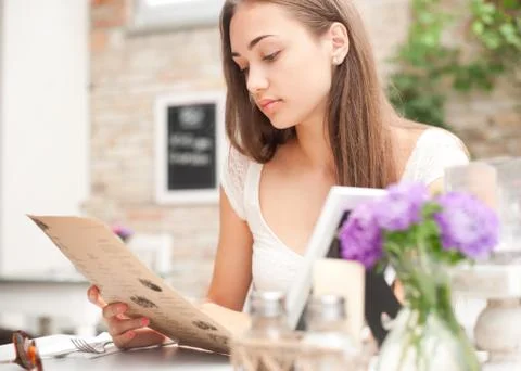 Eating out. Stock Photos