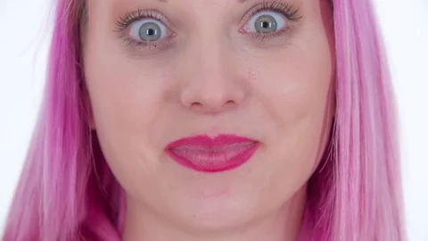 Eating pickles and smiling Stock Footage 83726375