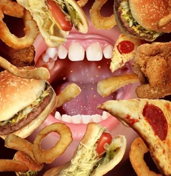 Eating problems Иллюстрация