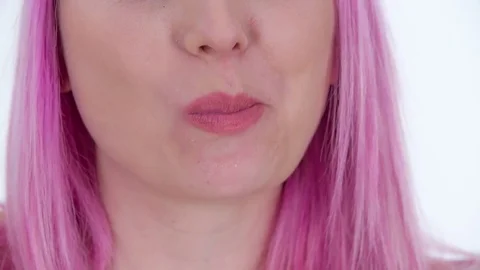 Eating raw lettuce Stock Footage 83725853