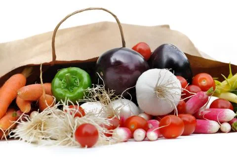 Eating vegetables Stock Photos