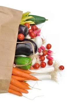 Eating vegetables Stock Photos