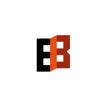 EB letters Stock Illustration
