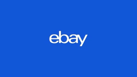 Ebay Logo Cut Out Stock Footage 157699337