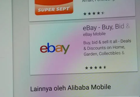 Ebay Website Stock Photos