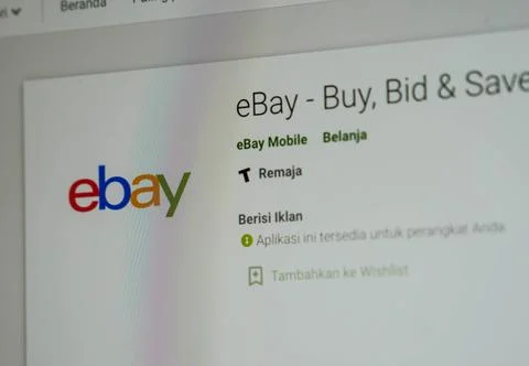 Ebay Website Stock Photos