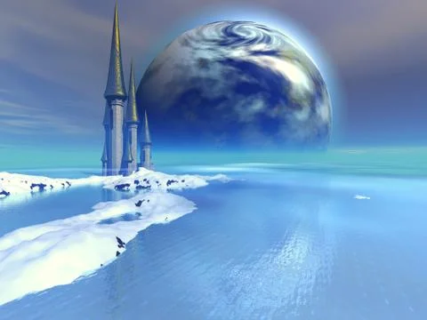 Ebb and flow Stock Illustration