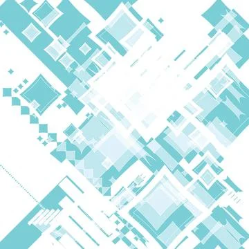 Ebb flow green square random An abstract green design with the use of squa... Stock Photos
