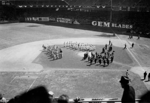 Ebbet's Field Brooklyn New York Mid 1950's Stock Photos