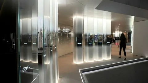 Ebel booth at Baselworld. Stock Footage 82001814