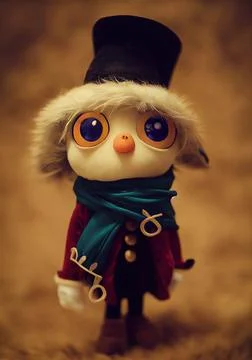 Ebeneezer Scrooge Stock Illustration