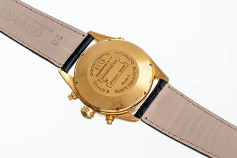 Eberhard, Navy Master model Stock Photos