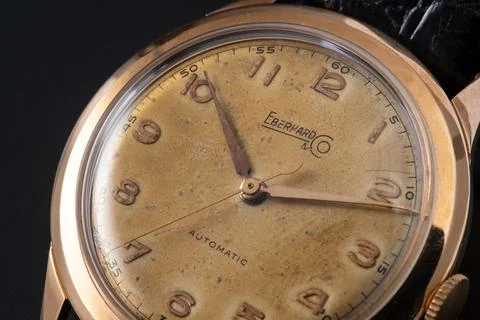 Eberhard watch Stock Photos