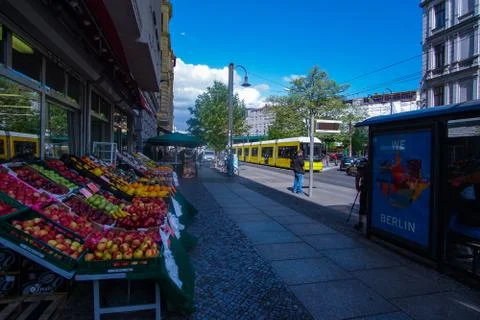 Eberswalder Strasse Stockfoto's