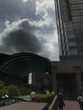 Ebisu cityscape Stock Photos