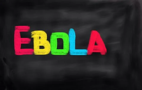 Ebola Concept Stock Illustration