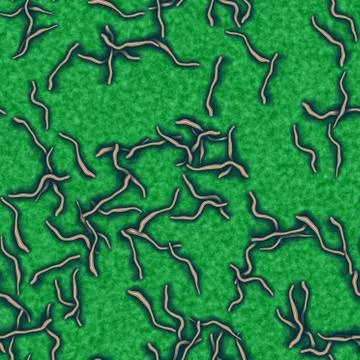 Ebola seamless generated hires texture Stock Illustration