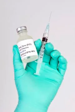 Ebola vaccine Stock Photos