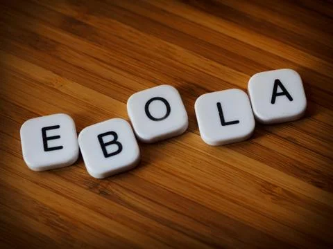 Ebola virus concept Stock Photos