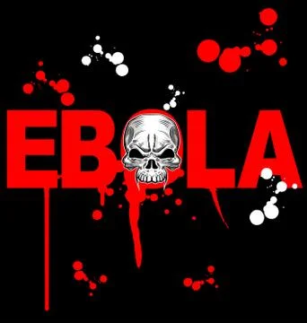 Ebola virus design Stock-Illustration