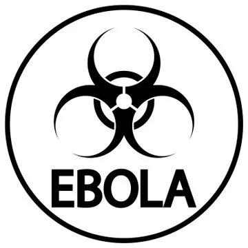 Ebola virus icon Stock Illustration