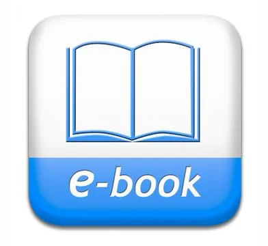 Ebook button Stock Illustration