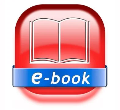 Ebook button Stock Illustration