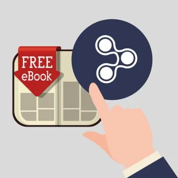EBook  design. reading icon. White background , vector illustration , vector Illustrazione stock