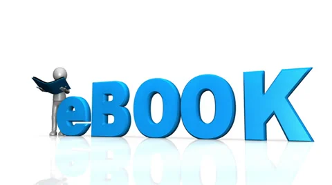 Ebook HD Video stock 34184692