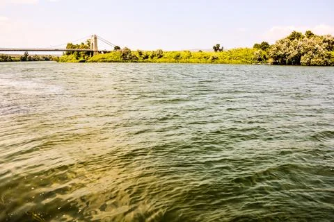 Ebro River in Spain Stock Photos