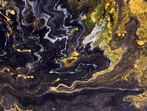 Ebru art marble design background. Unique art illustration. Stock Photos