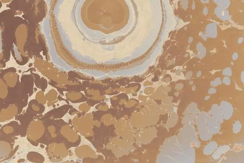 Ebru marble conch effect surface pattern design for print Stock Illustration