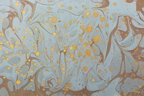 Ebru marble conch effect surface pattern design for print Illustrazione stock